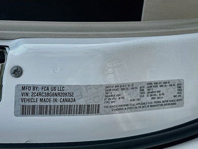 2022 Chrysler Pacifica Touring L