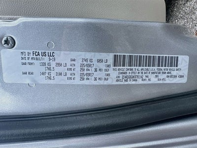 2019 Dodge Grand Caravan SE