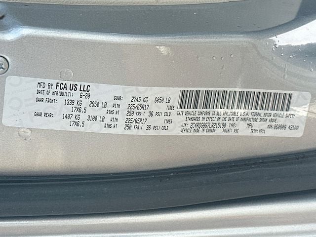 2020 Dodge Grand Caravan SE