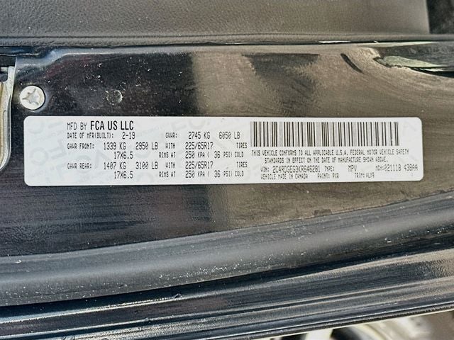 2019 Dodge Grand Caravan GT