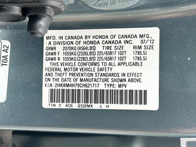 2012 Honda CR-V EX-L
