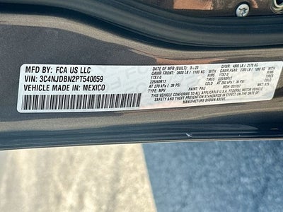 2023 Jeep Compass Latitude COLLISION MITIGATION - BLIND SPOT DETECTION