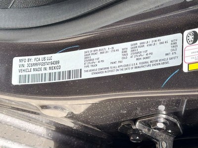 2026 RAM 1500 Big Horn/Lone Star