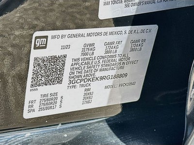 2024 Chevrolet Silverado 1500 LT