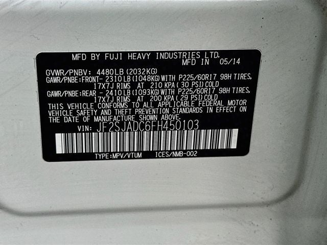 2015 Subaru Forester 2.5i Premium