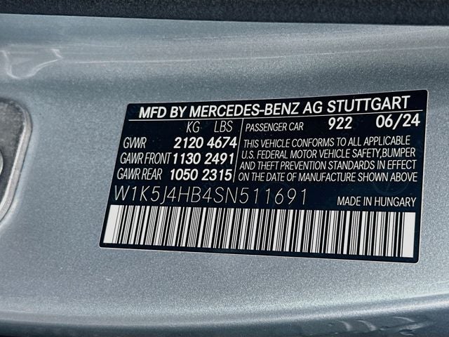 2025 Mercedes-Benz CLA CLA 250 4MATIC®