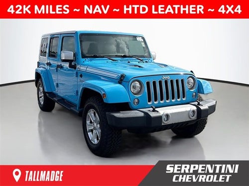 2017 Jeep Wrangler Unlimited Sahara CHIEF EDITION