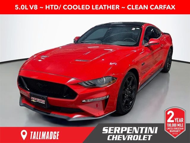 2019 Ford Mustang GT Premium W/ HTD/ COOLED LEATHER