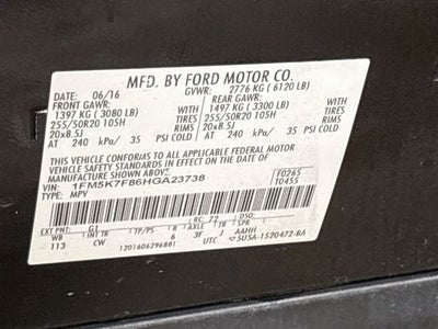2017 Ford Explorer Limited W/ REMOTE START