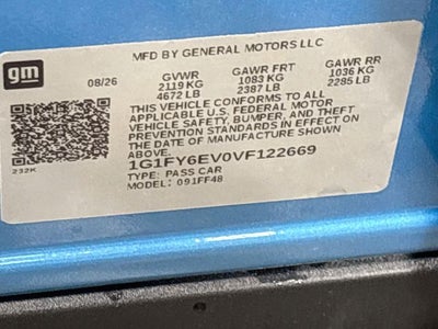 2027 Chevrolet Bolt EV LT