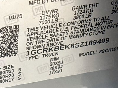 2025 Chevrolet Silverado 1500 Custom CLEAN CARFAX + TOW PKG