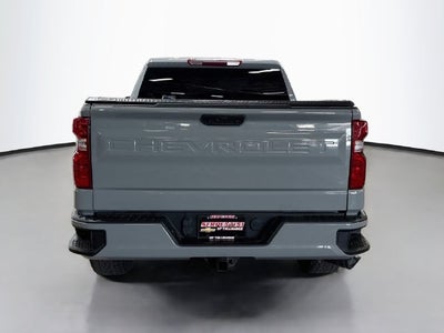 2025 Chevrolet Silverado 1500 Custom CLEAN CARFAX + TOW PKG