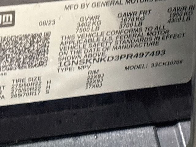 2023 Chevrolet Tahoe LT W/ LUXURY PKG!