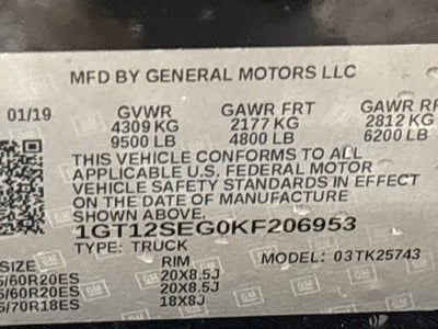 2019 GMC Sierra 2500HD Denali 1 OWNER CLEAN CARFAX!