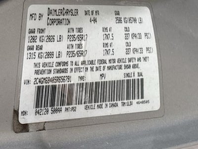 2005 Chrysler Pacifica Touring