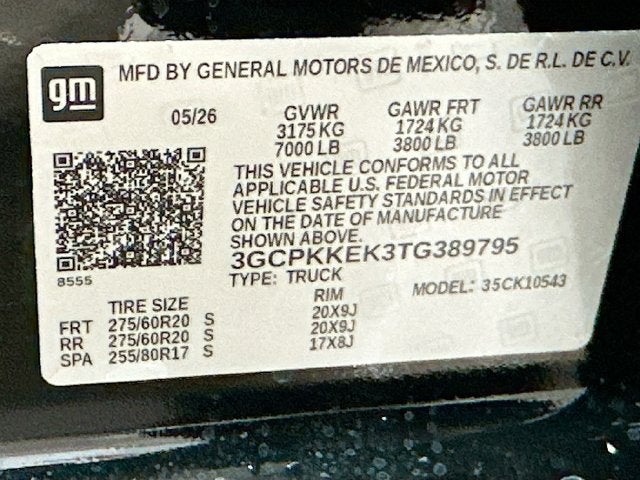 2026 Chevrolet Silverado 1500 LT