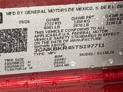 2026 Chevrolet Blazer RS