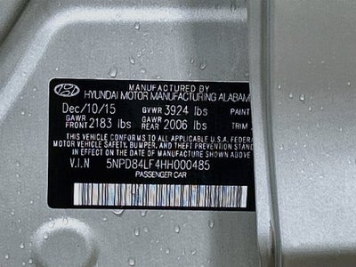 2017 Hyundai Elantra SE 64K MILES!