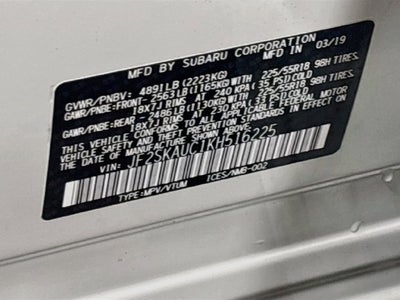 2019 Subaru Forester Limited W/ HTD SEATS + NAV!