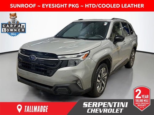 2025 Subaru Forester Touring EYESIGHT PKG!
