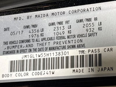 2017 Mazda Mazda6 Grand Touring