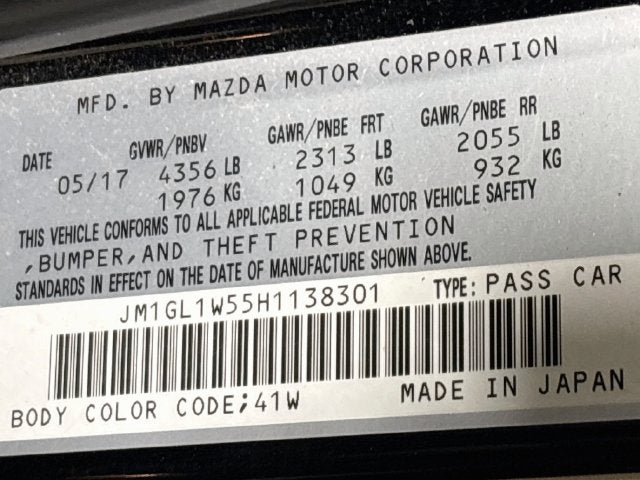 2017 Mazda Mazda6 Grand Touring
