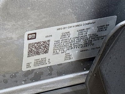 2026 Chevrolet Trax 2RS