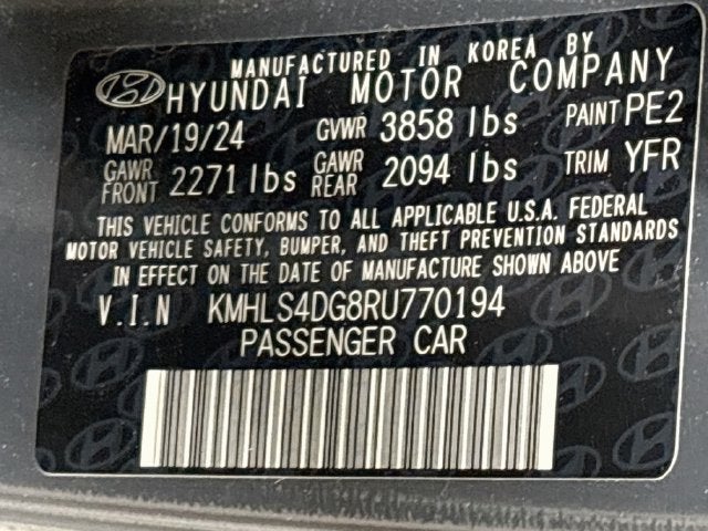 2024 Hyundai Elantra SEL 1 OWNER!!