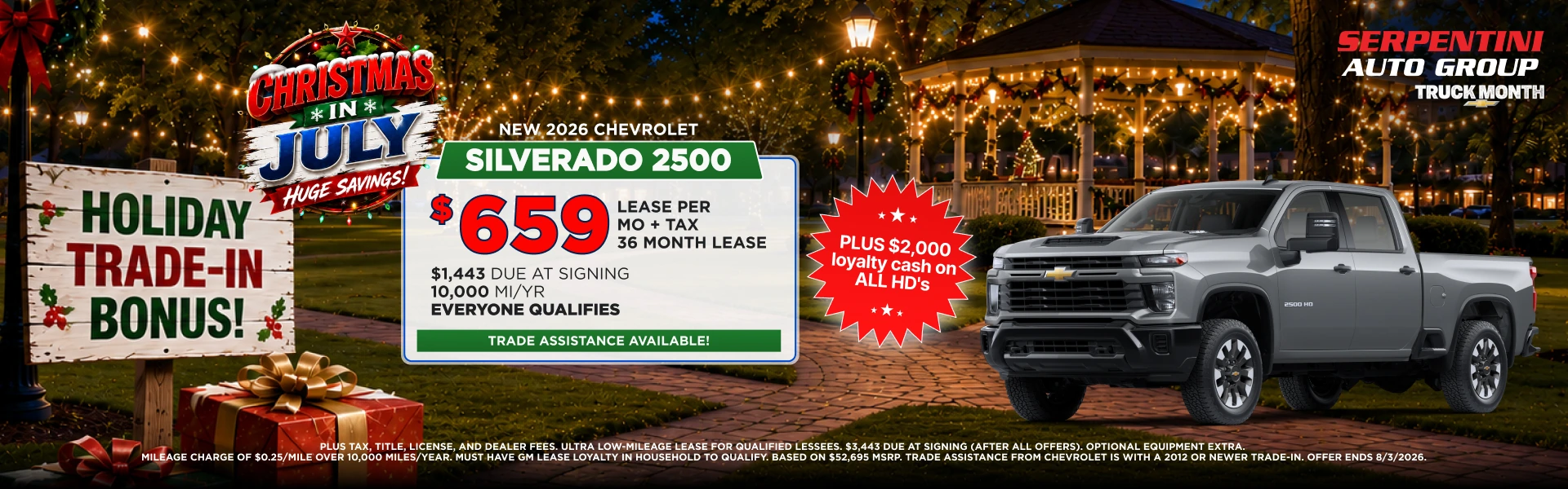 New 2026 Chevrolet Silverado 2500 at Serpentini Auto Group in Middleburg Heights