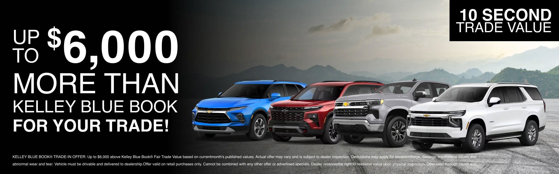 Up to $6,000 More than Kelly Blue Book at Serpentini Auto Group in Middleburg Heights